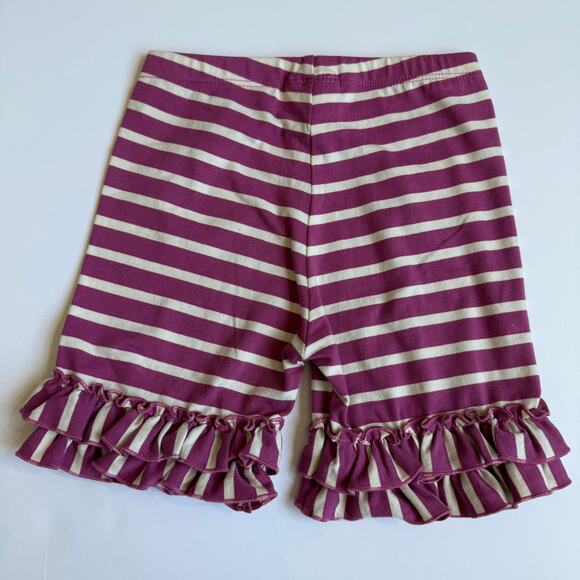 Matilda Jane Platinum Striped Ruffle Shorties 6 - Picture 7 of 7